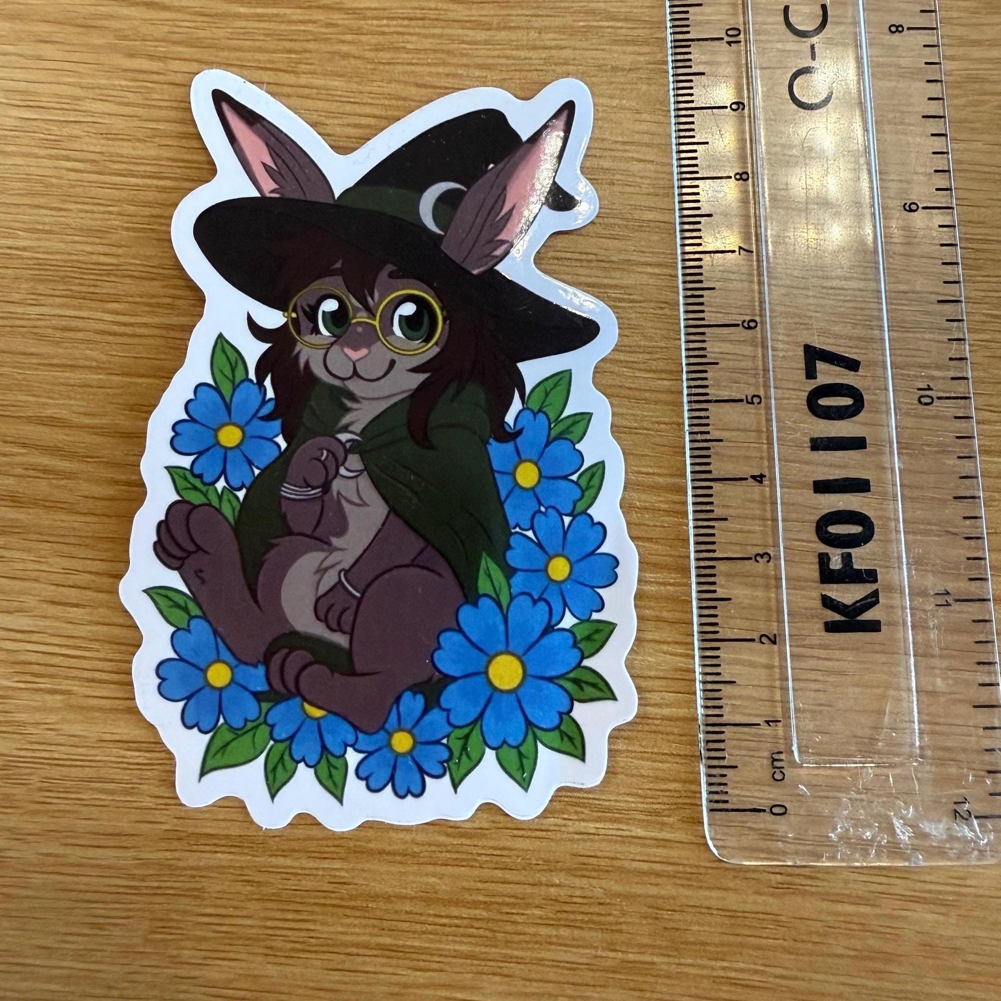 Luna Hare, Adorable Boba Drink Decal, Furry Art Vinyl, Harregon, D’n’D, Laptop Water Bottle Gift