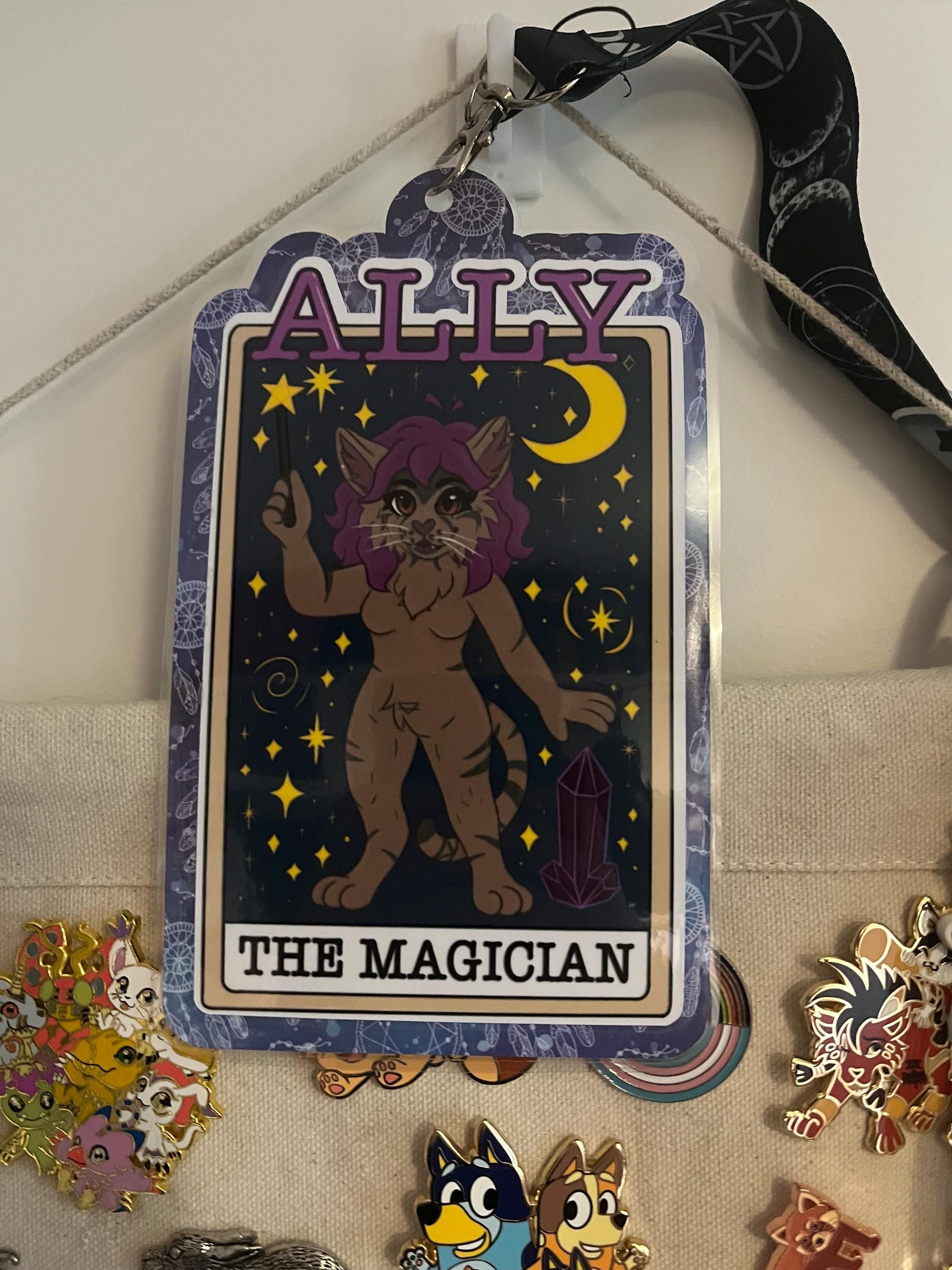 Fursona Badge Printing Service, Convention Badge, Furry Art