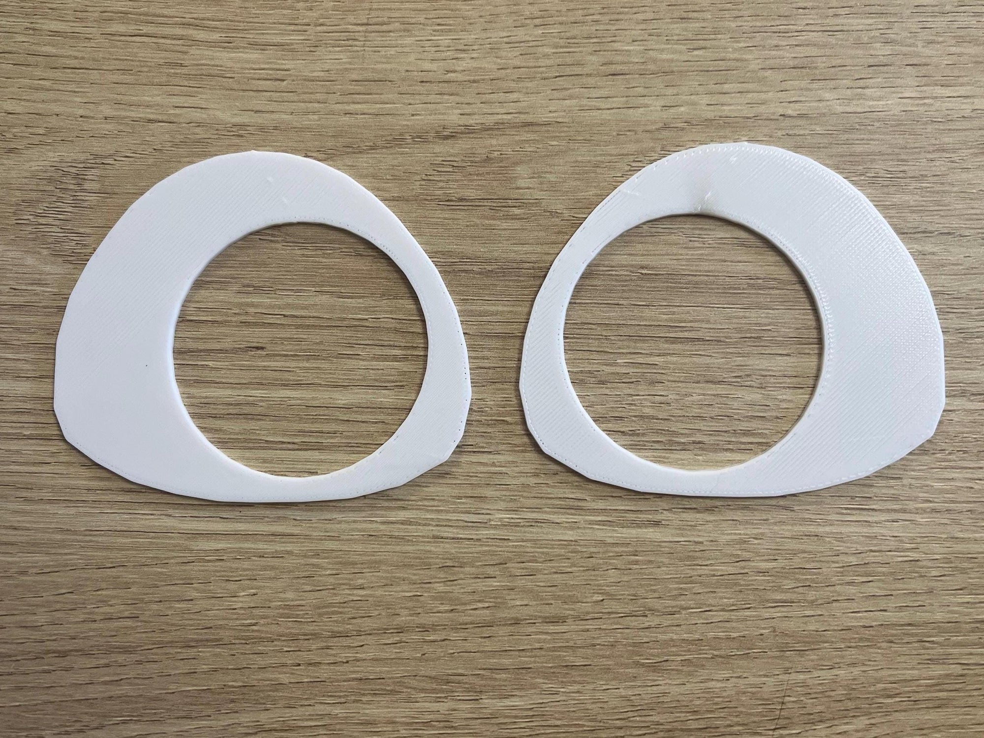 2d Fursuit Eyes, 3d Printed PLA, Toony Style, 9.5cm, Fursuit Making