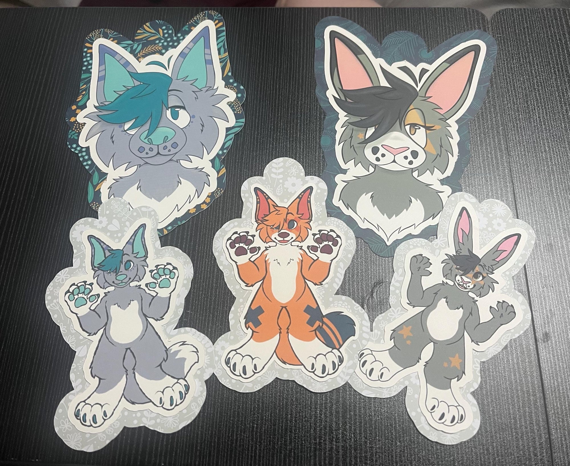 Fursona Badge Printing Service, Convention Badge, Furry Art