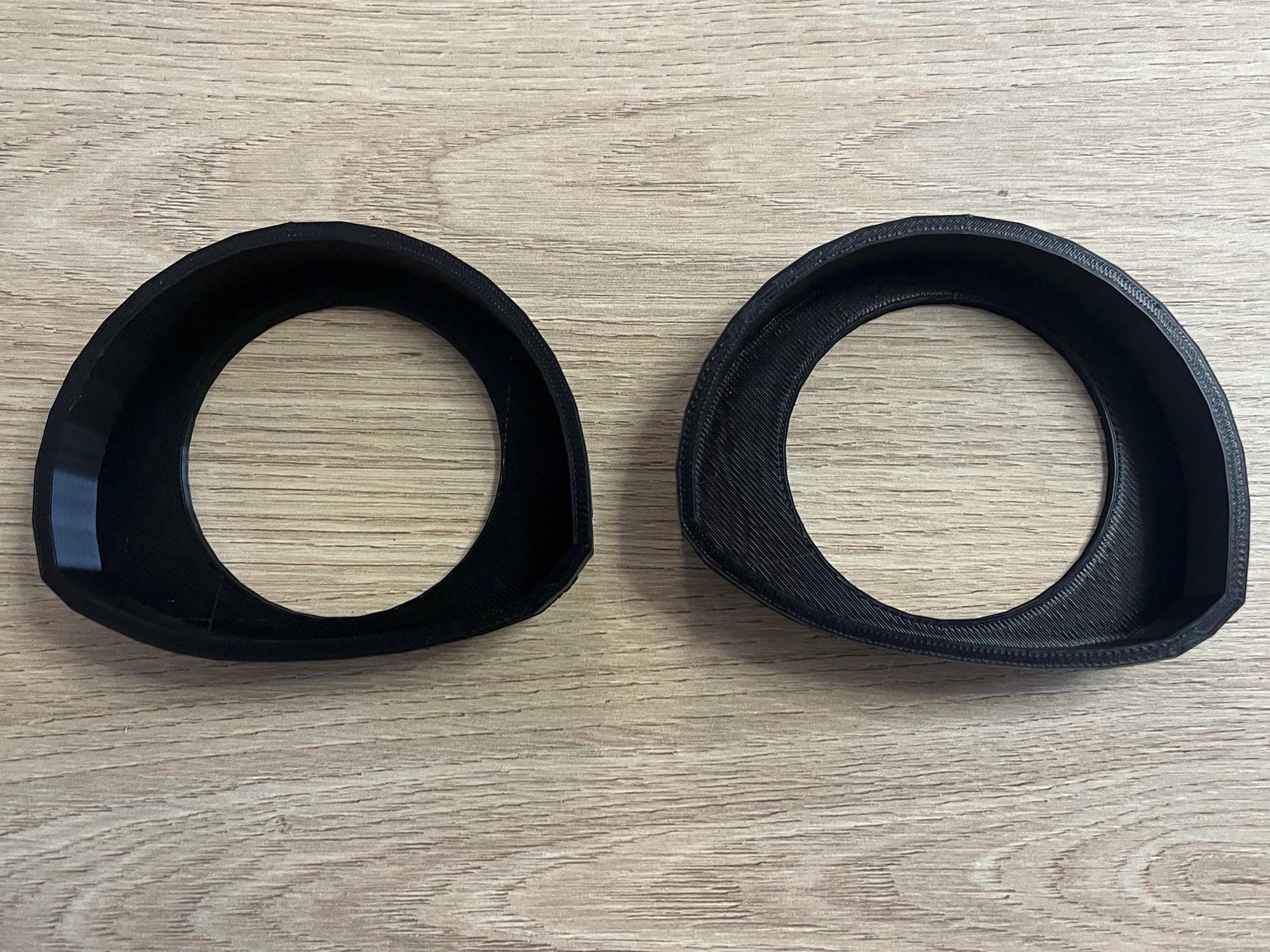 3d printed smiley eye blanks for fursuiters, fursuit heads, furry fandom, fursona