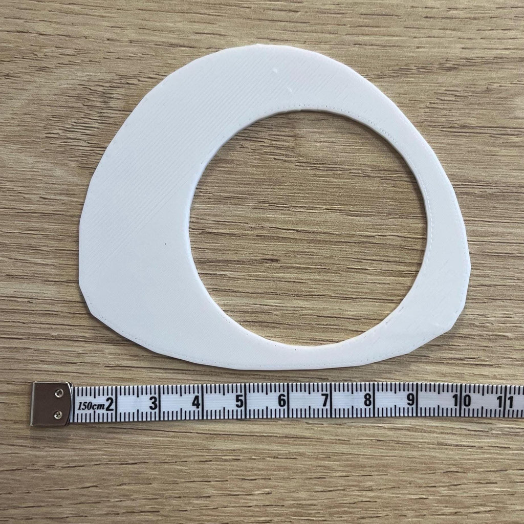 2d Fursuit Eyes, 3d Printed PLA, Toony Style, 9.5cm, Fursuit Making