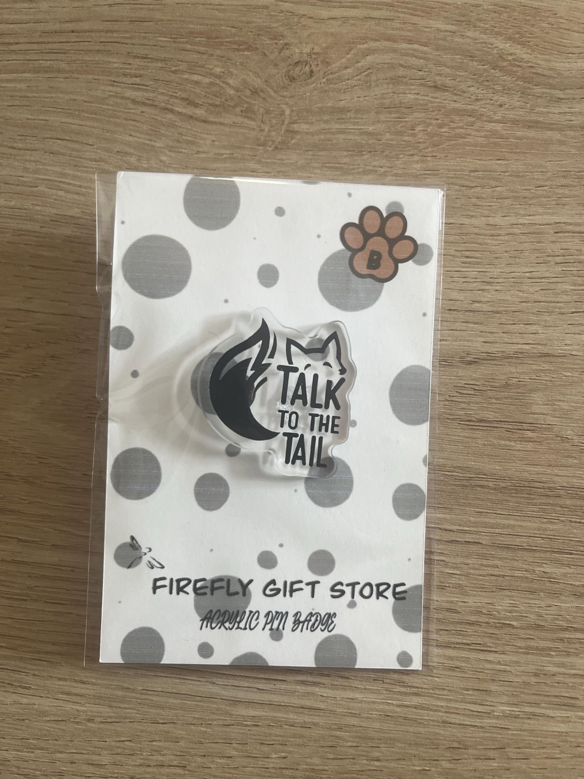 Furry Pride Acrylic Pin Badges, Pick your design, fursona, submissive, fox, wolf, rucksack, jacket, animal love, small gift