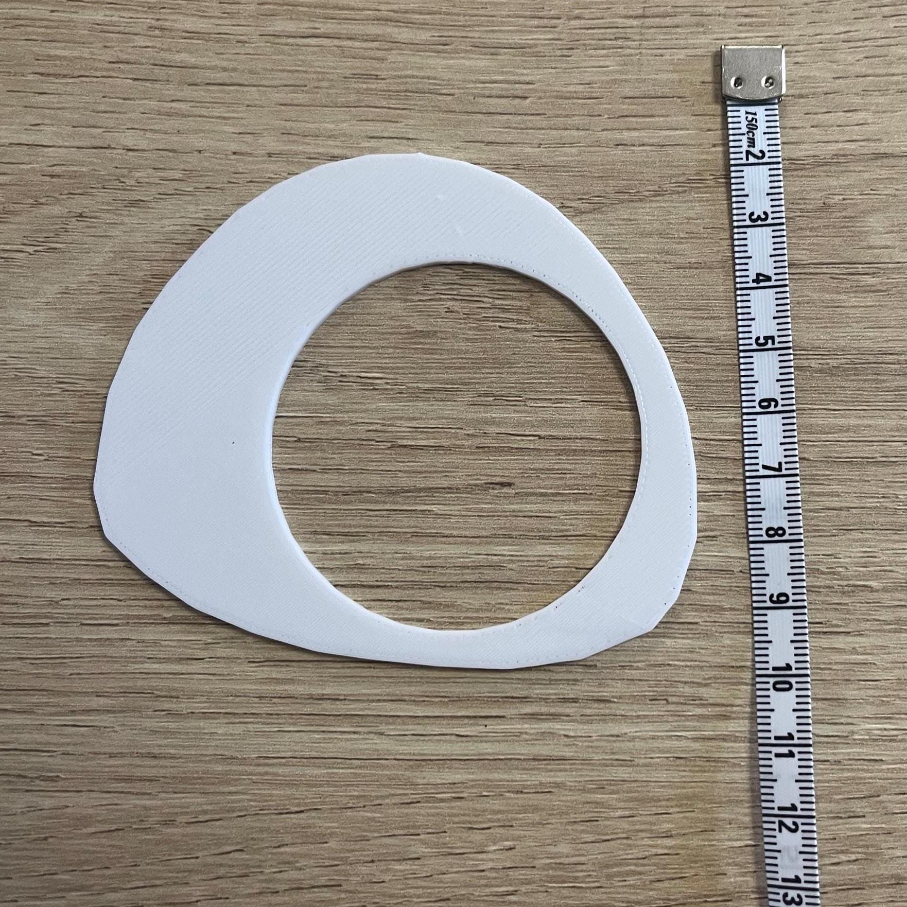 2d Fursuit Eyes, 3d Printed PLA, Toony Style, 9.5cm, Fursuit Making